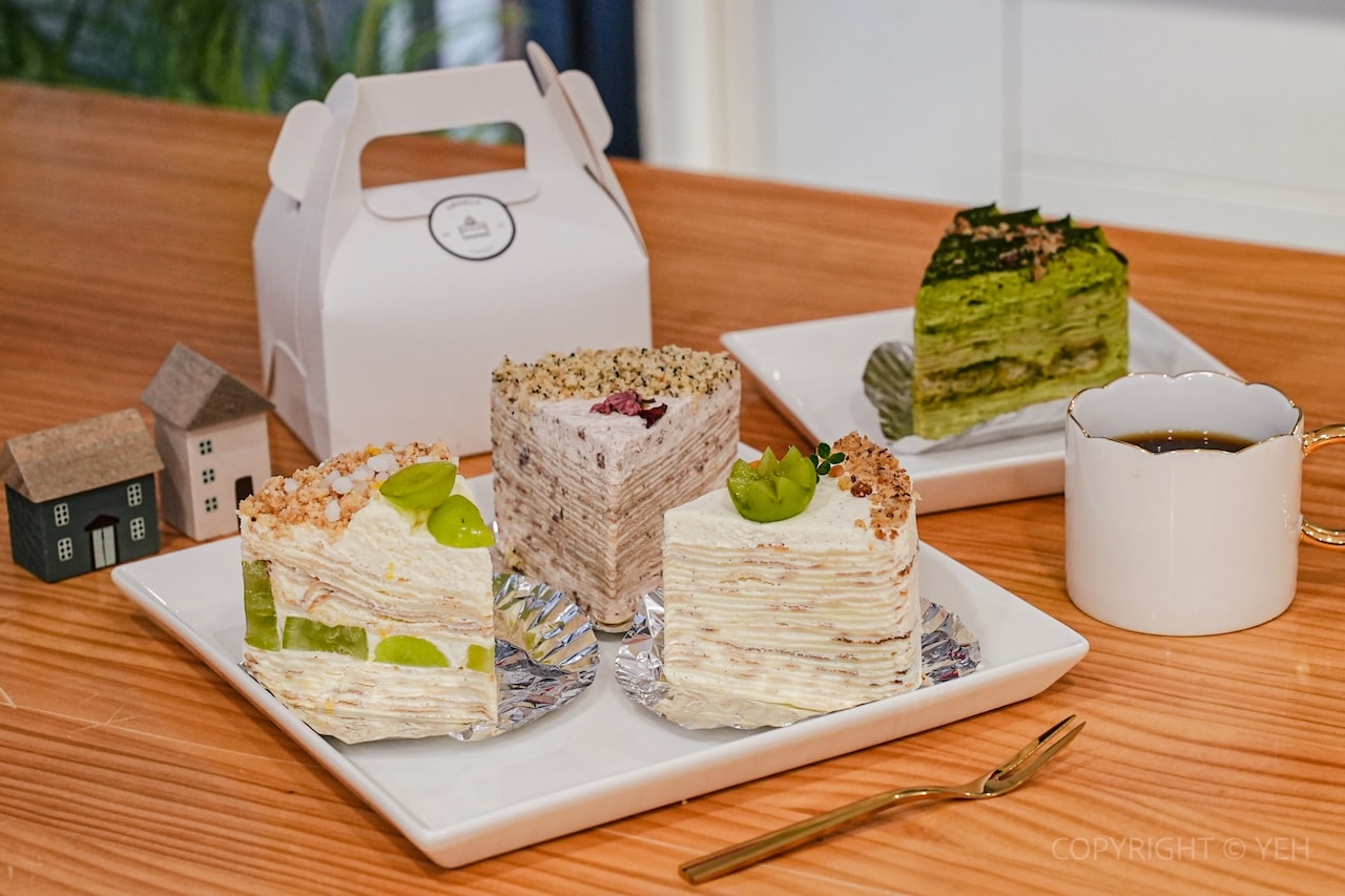 [新竹市北區・預約制甜點] Lovely Cakery 美好蛋糕店｜法國藍帶甜點師打造的高質感千層蛋糕專賣店