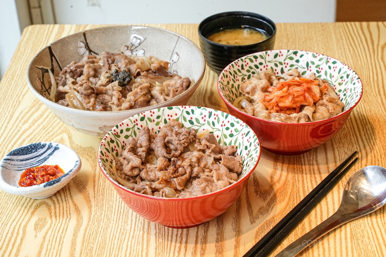 [竹北美食] 咚咚日式丼飯拉麵店｜日常系日式料理 丼飯、烏龍麵、雞白湯拉麵 親子寵物友善餐廳